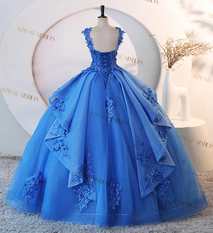 Sweet 15 Quinceanera Dresses Ball Gown Luxury Lace Party Dresses Prom Gown Formal 15 Year Old Dress Customized 2025 New