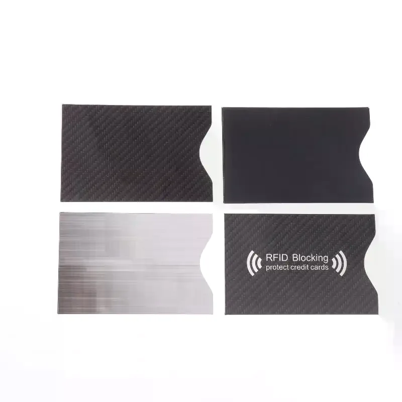 Stile unico, custodia protettiva per il volto dell'identità; Copertina della carta bancaria con blocco RFID