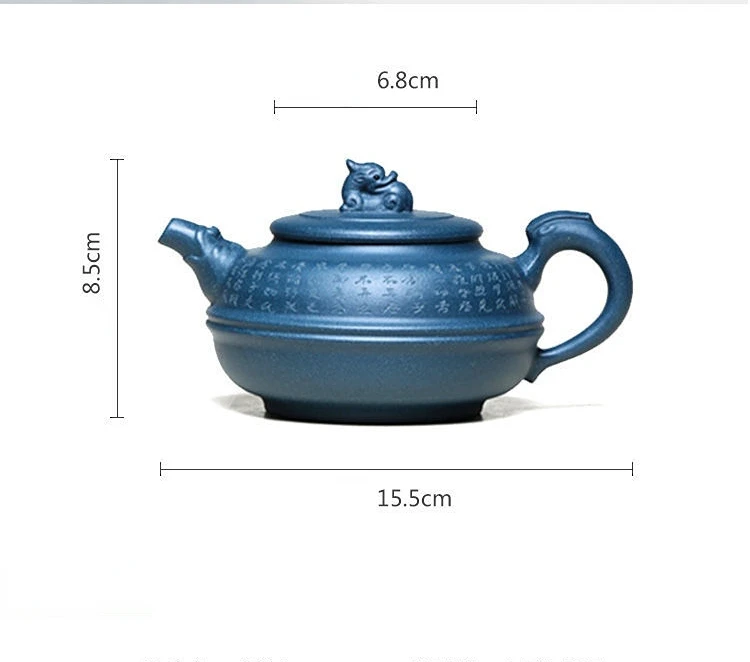 340ml Purple Clay Teapots Ball Hole Filter Xishi Tea Pot Yixing Teapot Handmade Purple Clay Kung Fu Zisha Teapot Tea Set