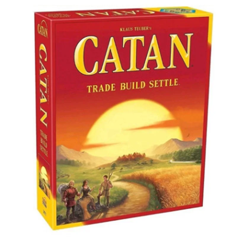 New Devir Catan card game, board game with friends, party game Board Game For Home Party Adult Family Playing Cards Games