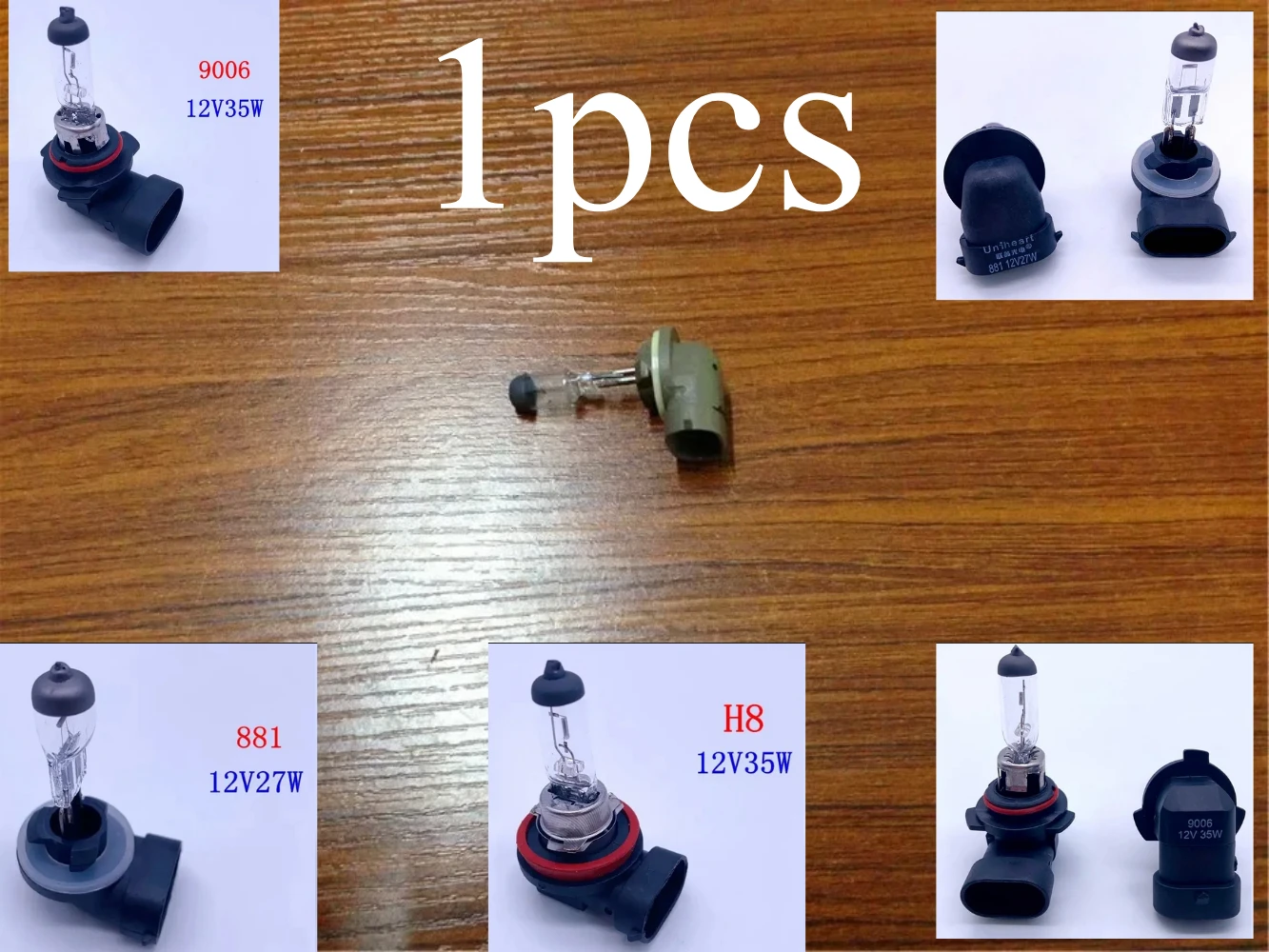 1pcs for 881 Bulb 12V 27W Car for Kia Cerato for Hyundai Tucson Ssangyong Fog