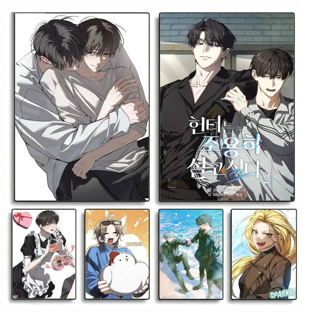 BL T-The Hunters Gonna Lay Low Poster HD Self Adhesive Waterproof Wall Art Ideal for Home Office Dorm Gift