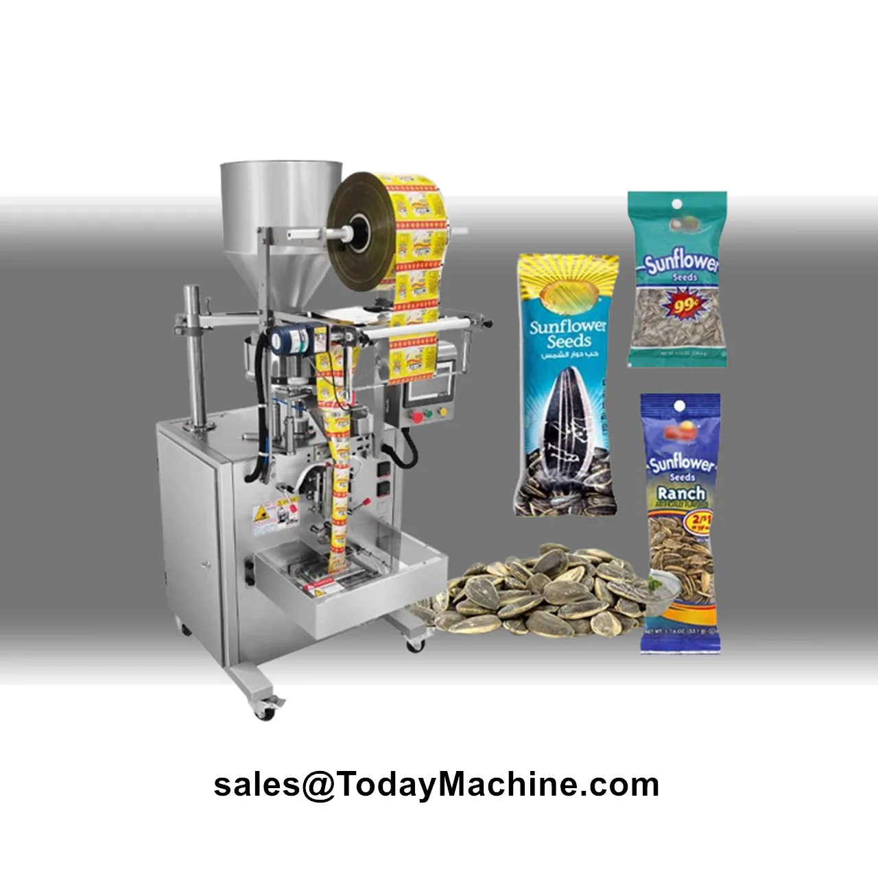 Automatic Rice Coffee Beans Peanuts Sugar Cup Volumetric Filler Packing Machine