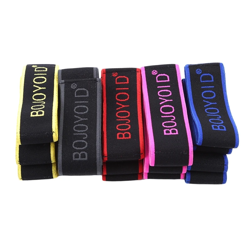 Yoga Stretching Band 8-segment Digital High Elasticity Fitness Products Double Layered Composite Webbing Dance Tension Band