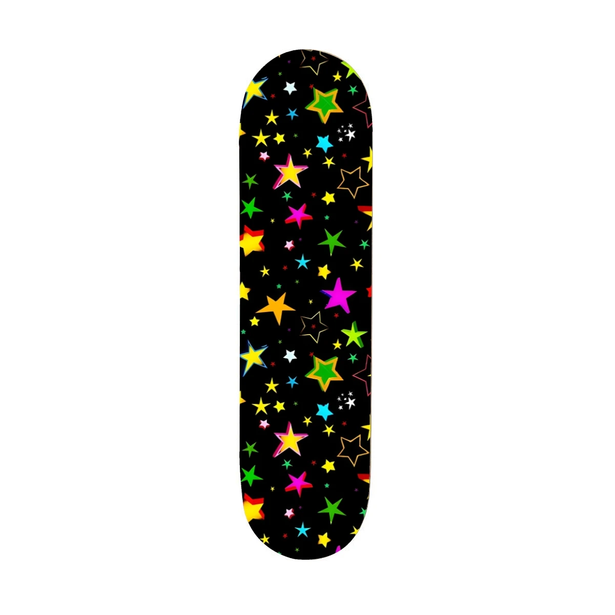 Star colorful five-pointed star Skateboard Stickers Self-Adhesive Vinyl Waterproof Decorative Accessories Skateboard Stickers