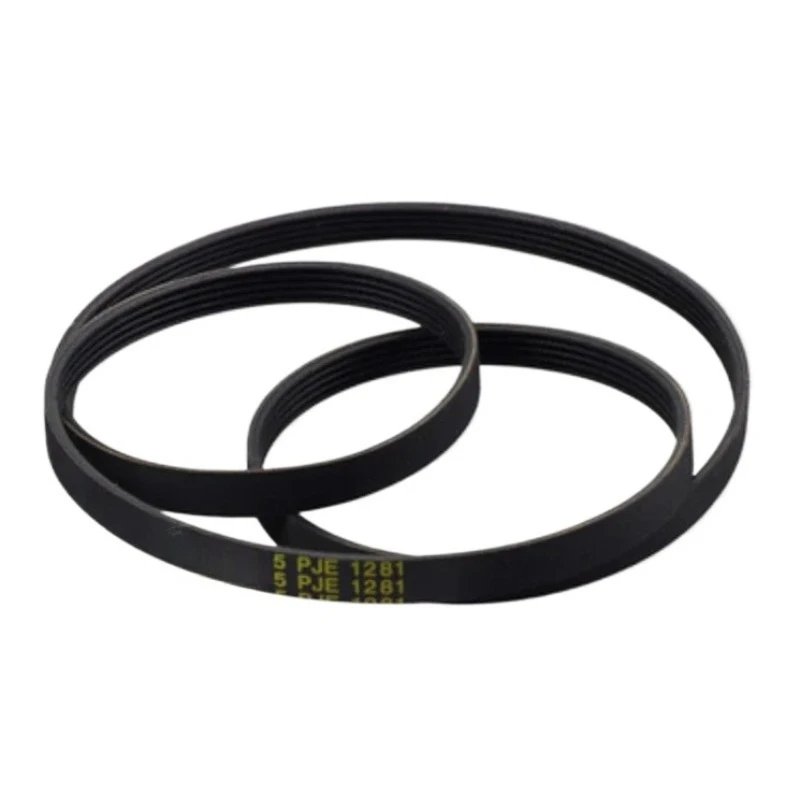 Multi Size Poly V Drive Belt 6PJE1274/5PJE1281/5EPJ1270/8EPH1258/5PJE1239/5EPJ1105 Washing Machine Replacement Rubber Belt