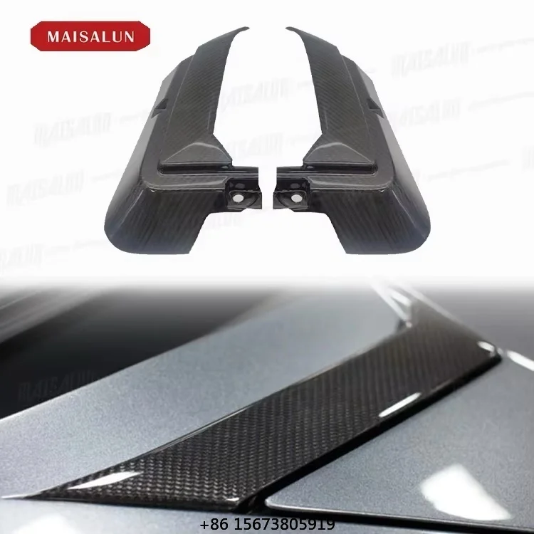 

Carbon Fiber Hood Vent Trim Cover Aerodynamic Styling for Aventador SVJ LP700 LP750 Body Kit