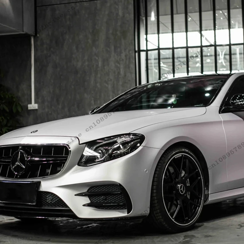 For Mercedes-Benz W213 S213 C238 Pre-Facelift AMG 2016-2020 Front Bumper Side Spoiler Air Vent Cover Trim Tuning Exterior Parts - view 3
