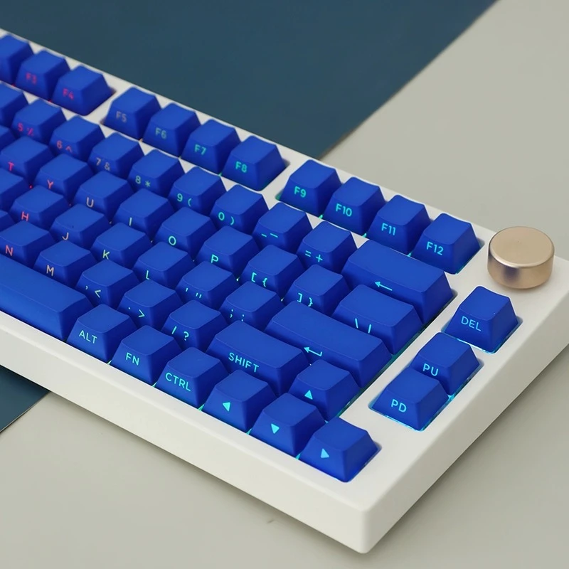 

Reluctant Workaholic Theme Keycaps Set PBT 133 Keys Cherry Profile Transmission Keycaps for Mechanical Keyboard Gift Accessories