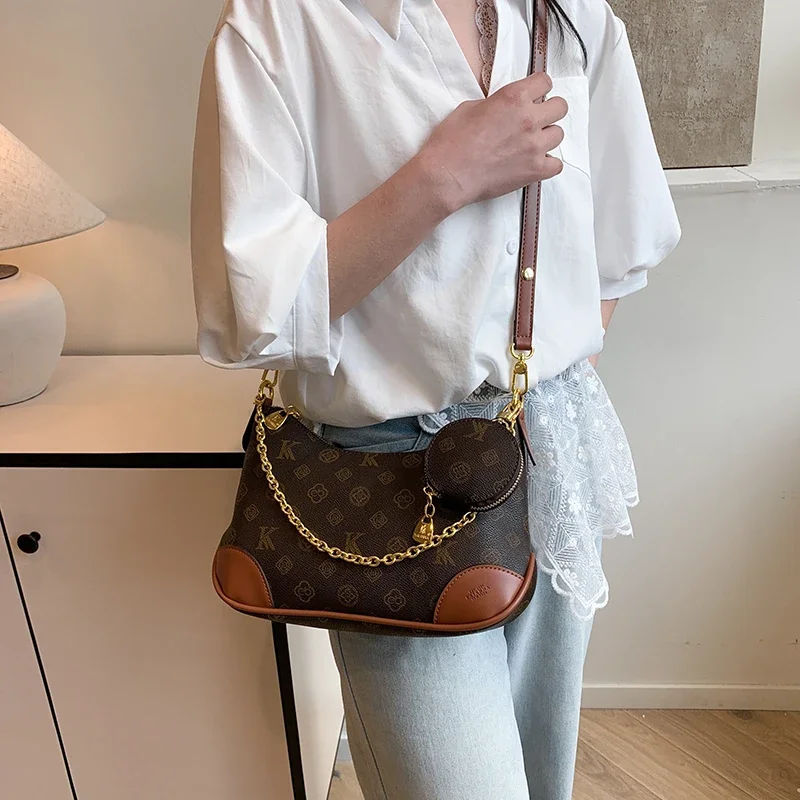 

Chic Designer Ladies Handbag Premium Leather Crossbody Shoulder Bag Women's Stylish Tote Office Work Purse