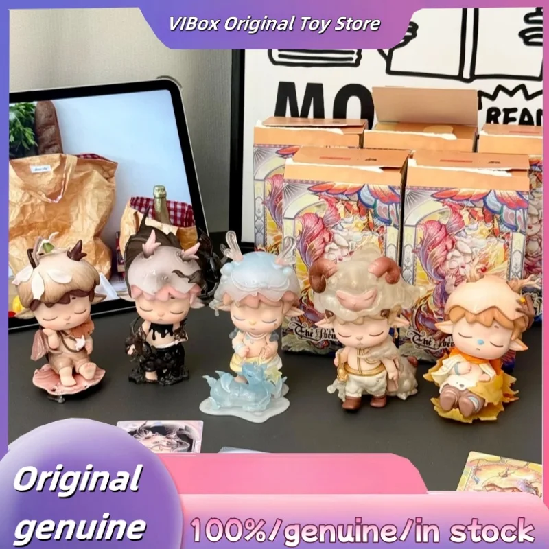 Подлинное пятно Mimi Nature Poem Series слепая коробка Tide Play Country Style Hand Puppet Прекрасная кукла Игрушка Подарок на день рождения Украшение Куклы