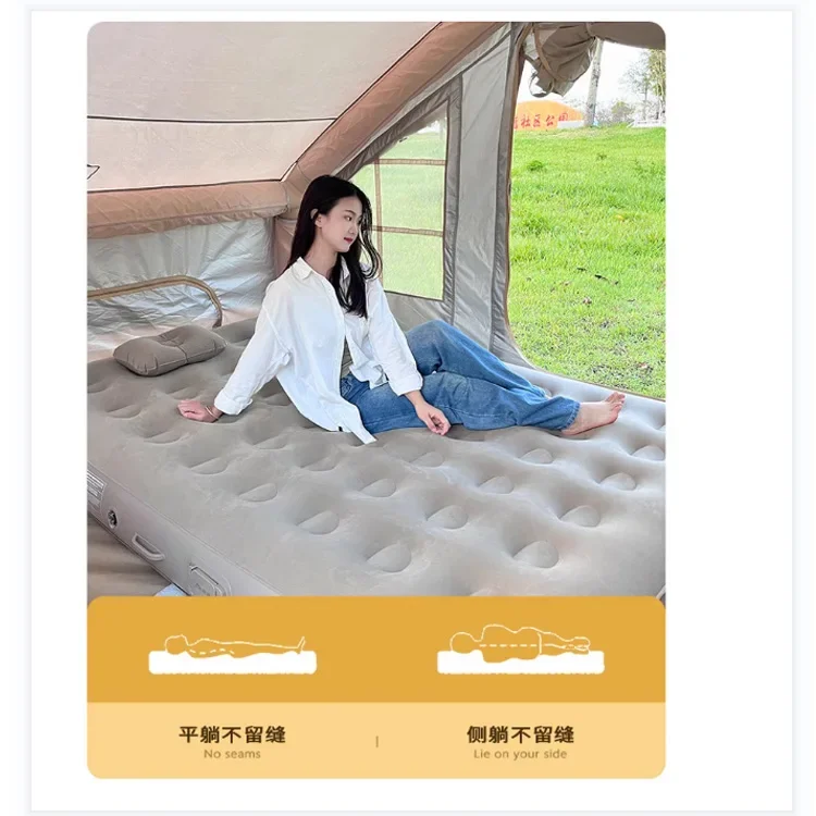 Factory Direct Price Travel Vacation Camping Perfect Inflatable Air Camping Bed Inflatable Air Bed