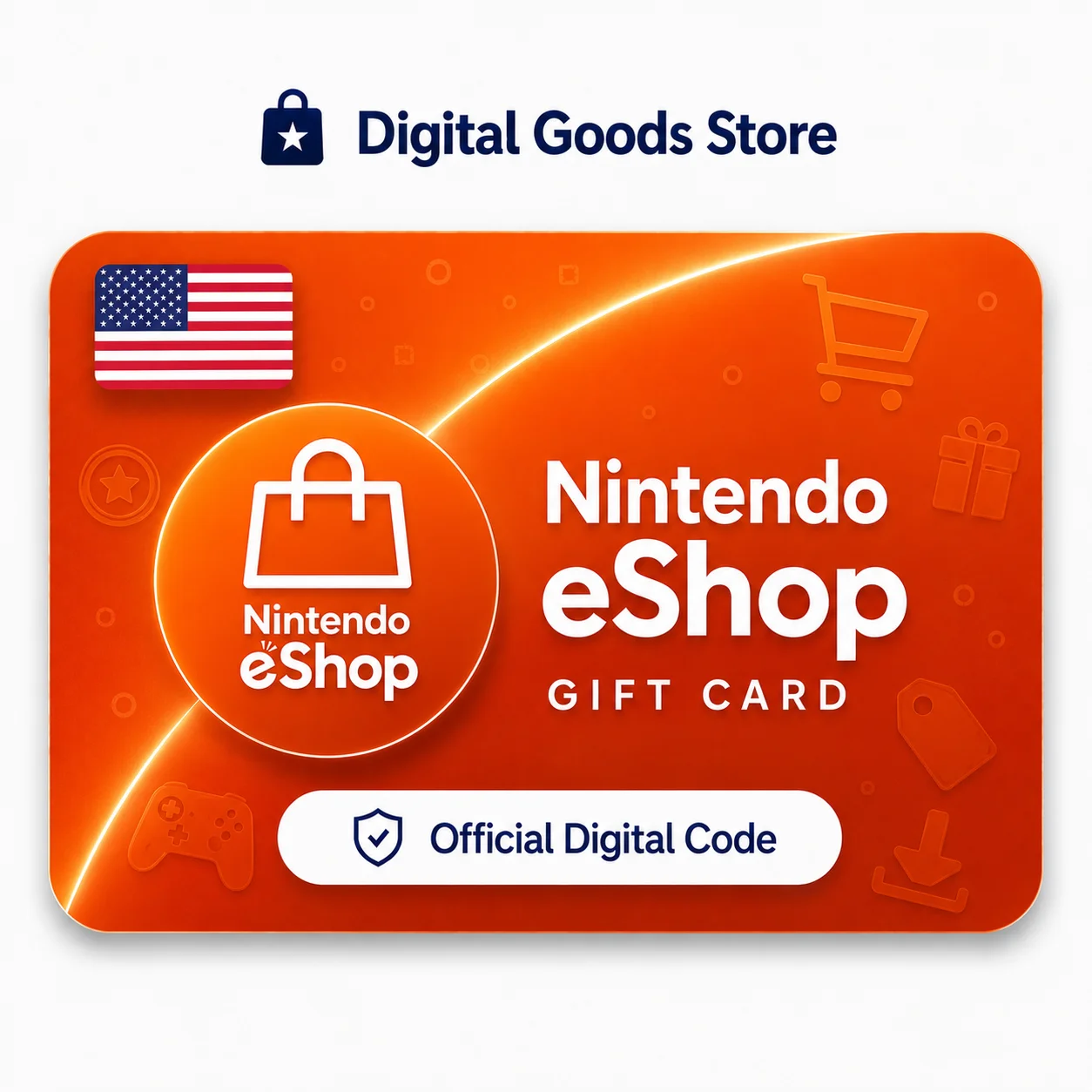 Thẻ quà tặng Nintendo eShop Mỹ $100 | Nintendo Switch