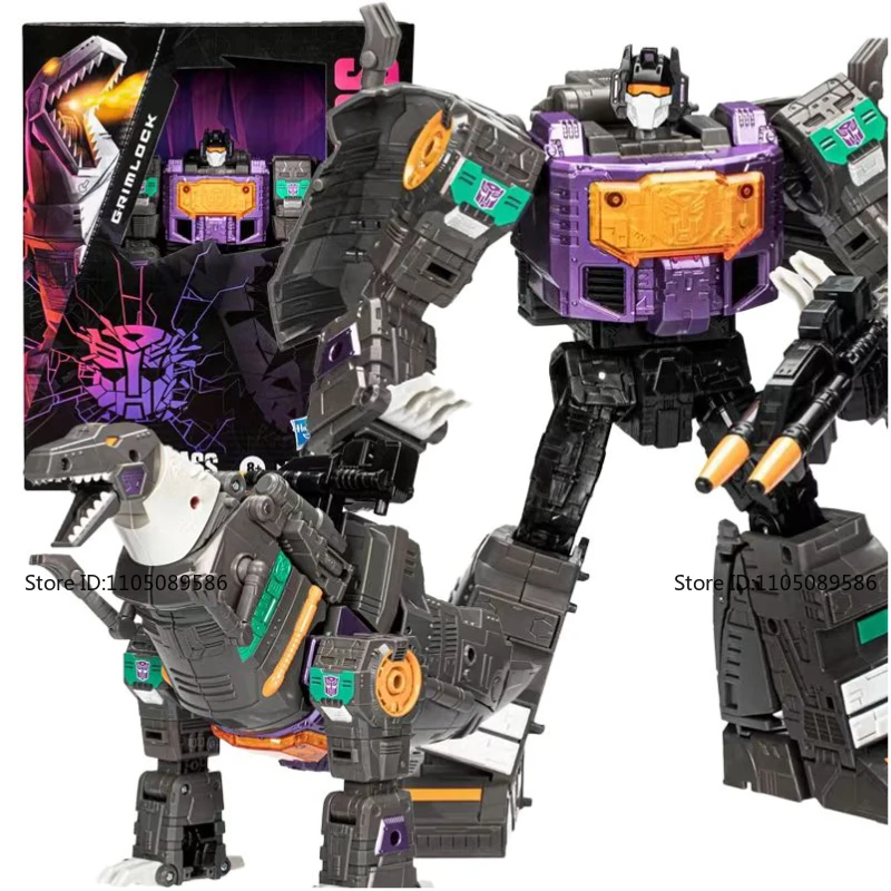 العلامة التجارية الجديدة في الصندوق الأصلي محول G1 Grimlock عمل أرقام استوديو الديكور الشكل الحلي لعبة روبوت هدايا العيد