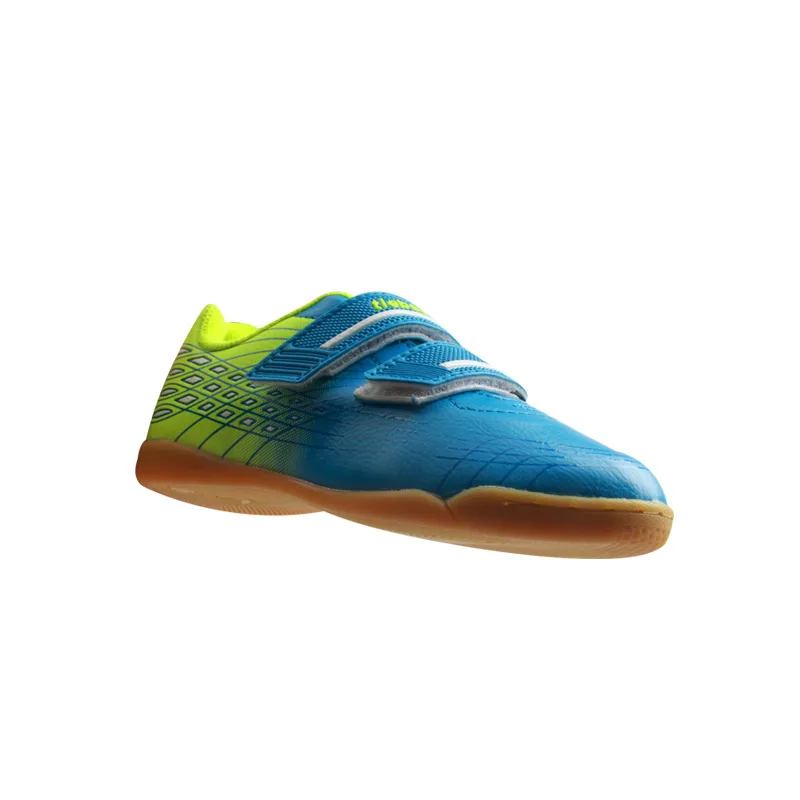 TIEBAO Zapatillas de deporte para niños, zapatos de fútbol para interiores, suelas lisas para niños, zapatos de fútbol, botas de fútbol para niñas, ligeras, 3 colores