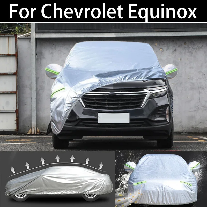 For Chevrolet Equinox Car Covers Dustproof Outdoor Indoor UV Snow Resistant Sun rain Protection  waterproof hail cover for car