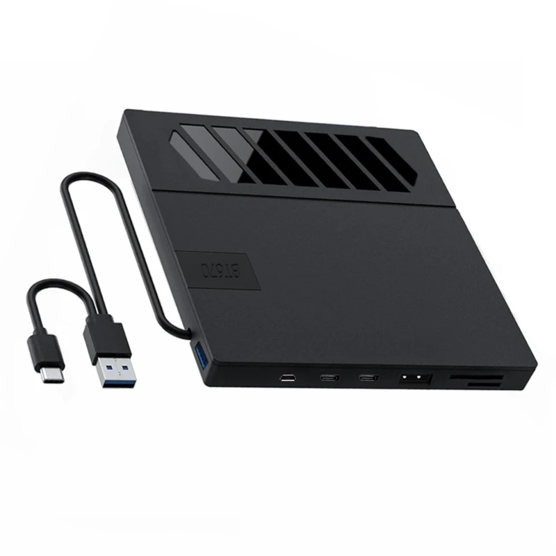 

Внешний DVD-привод USB и типа C с кард-ридером, портативные записывающие устройства для ноутбуков, настольных ПК
