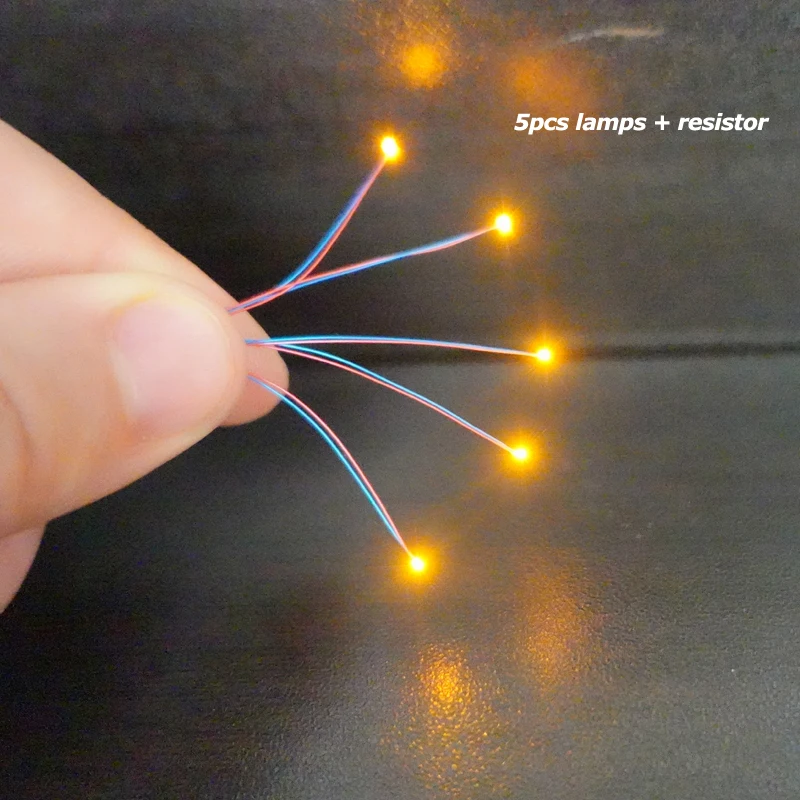 3V Pre-wired #0402 SMD LEDs,10 Farben verfügbar, 30cm anschluss drähte, hobby modell kit/eisenbahn/bahn/starship/gundam beleuchtung