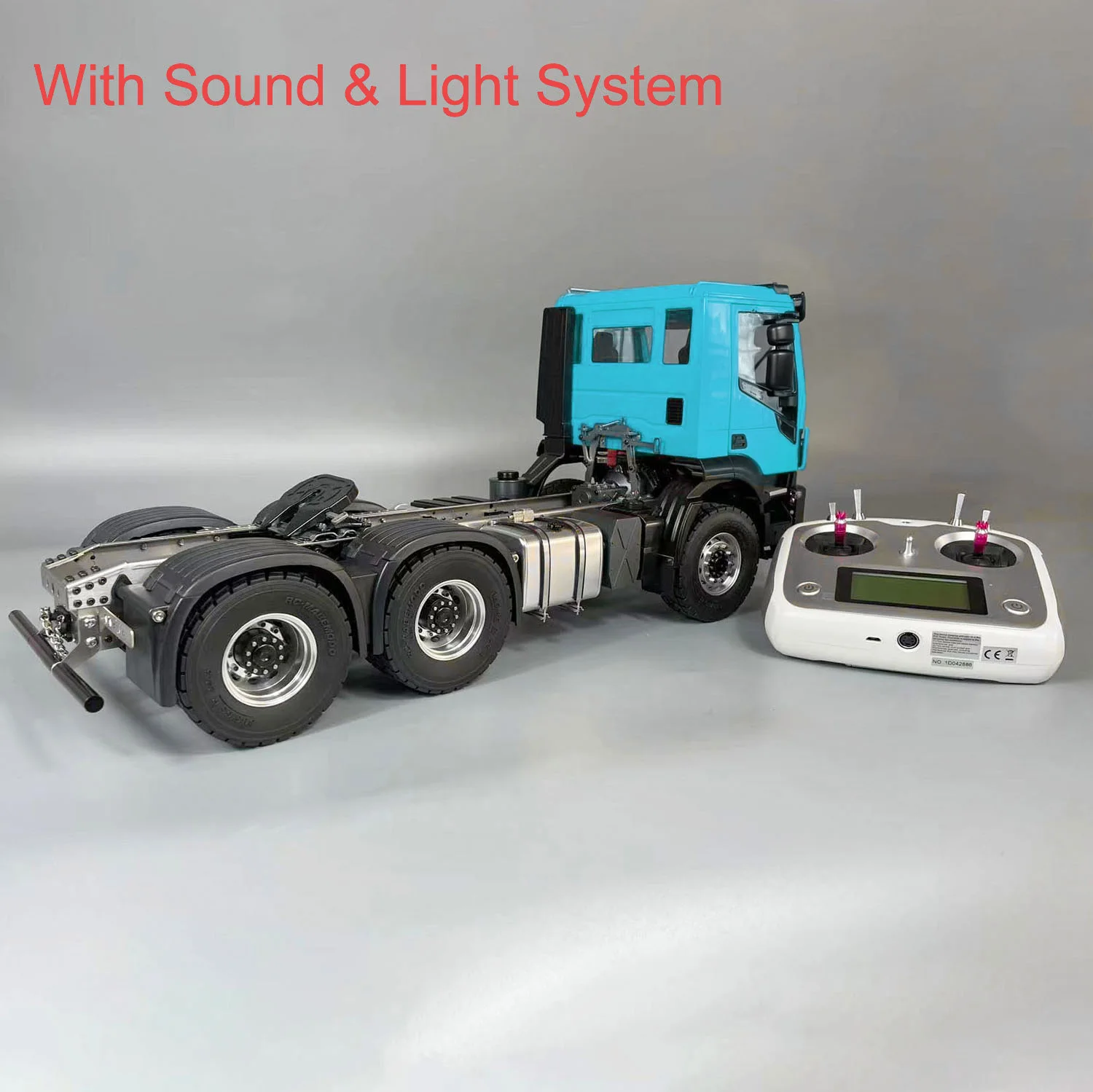 1/14 6x6 6x4 RC Tractor Truck  TOUCAN 2 Speed Transmission Painted Assembled Radio Control Car Sounds Lights Vehicle Toys Model