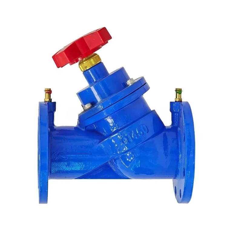 Digital Balance Valve Casting China ManufacturersI Flanged Ductile Iron Manual Flow Control for Heating Cooling Water System