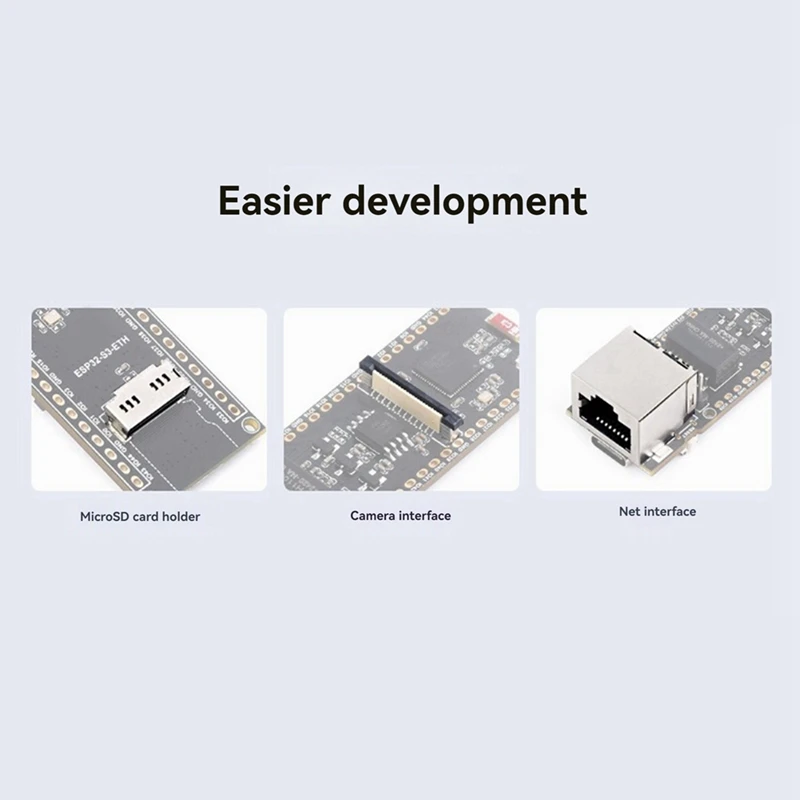 Das ESP32-S3 Ethernet-Entwicklungsboard unterstützt Wi-Fi Bluetooth POE Dual-Core Plate Load Typ-C-Schnittstelle