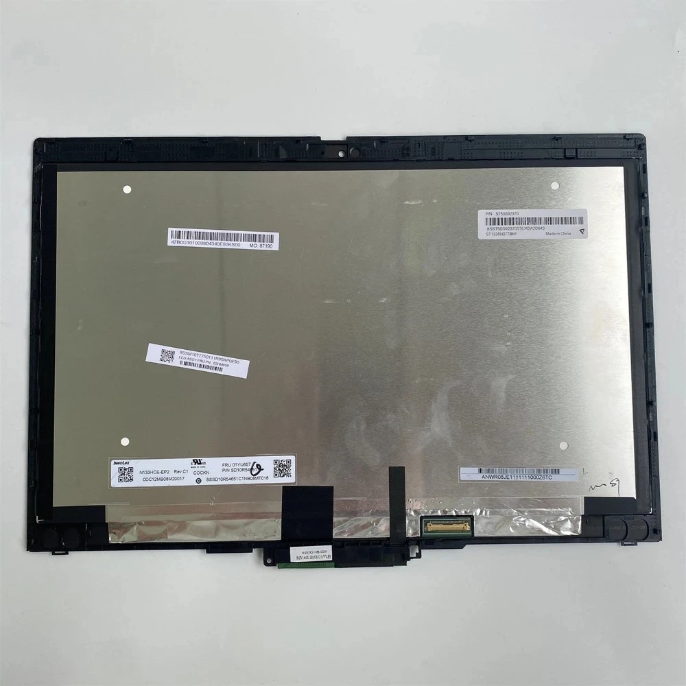 Imagem -02 - Lcd para Lenovo Thinkpad X390 Yoga 20nn 20nq 02hm857 02hm859 02hm861 Laptop Display Led Touch Screen Assembly 13.3