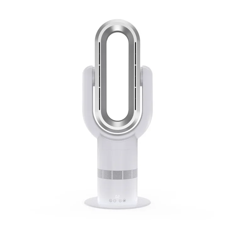 حار بيع OEM سهلة التنظيف 4 الموسم سخان التبريد 2 في 1 المحمولة مروحة طاولة بلا أوراق QG660 سخان مزيل الرطوبة مروحة خالية من الشفرة