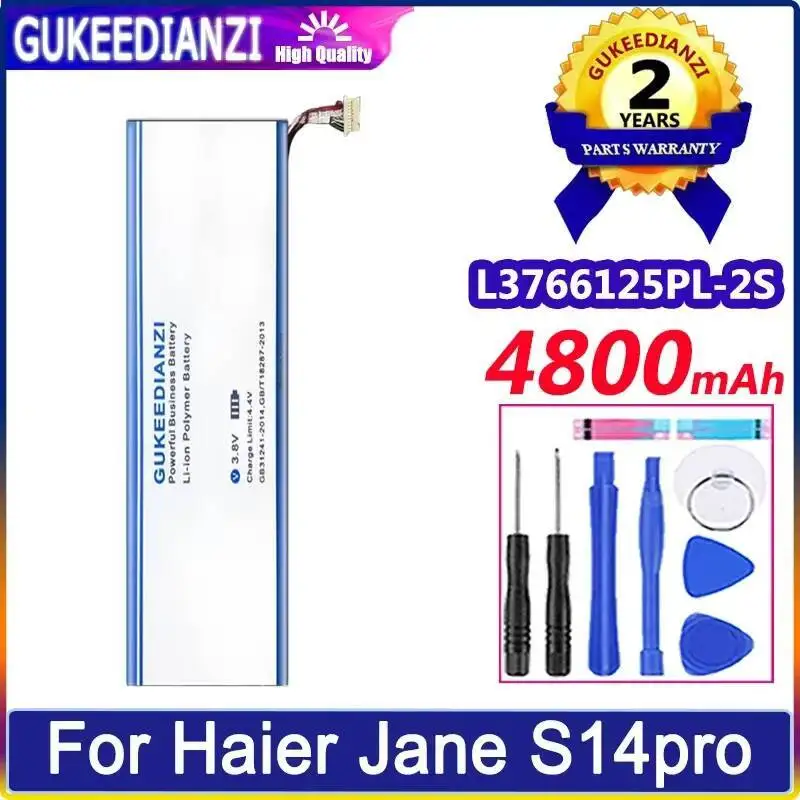 

For Haier Jane S14 Pro 4800Mah L3766125PL-2S Environmentally Friendly Laptop Battery
