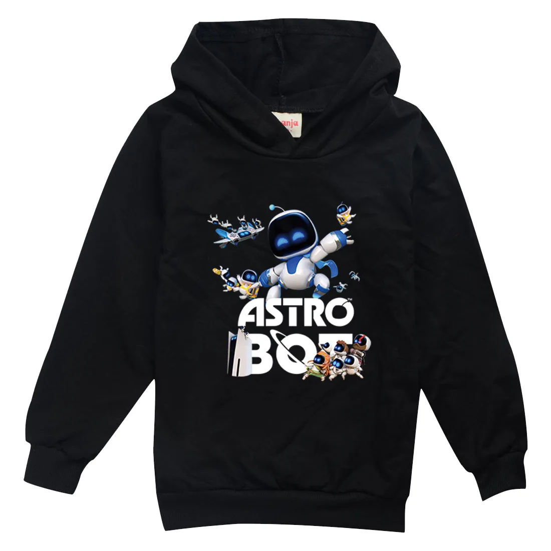 Game Astro Bot Hoodie Kids Comic Clothes for Teens Girl Pullover Long Sleeve Coats Boys Soft Fabric Outerwear Children Clothing