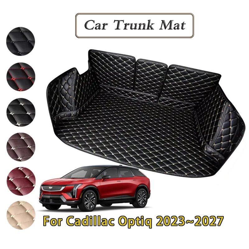 

Car Trunk Mats For Cadillac Optiq Dirt-resistant EV 2023 2024 2025 2026 2027 Fully Trunk Mat Rear Cargo Tray Auto Accessories