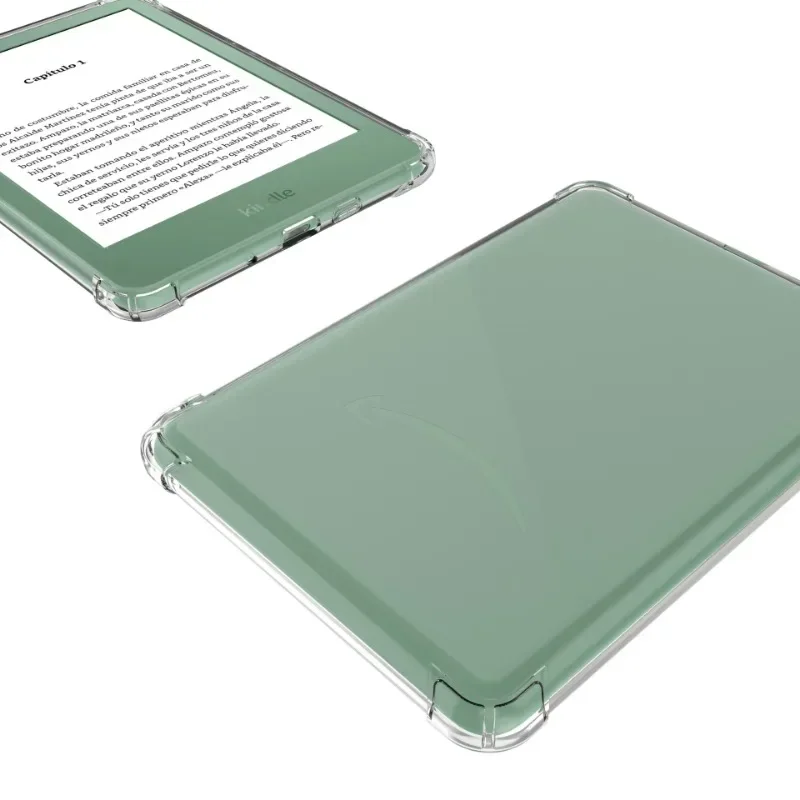 Transparent TPU Case For Kindle Paperwhite 12th Generation 7inch eReader SA568B SA569P Silicone Airbag Antidrop Cover soft funda