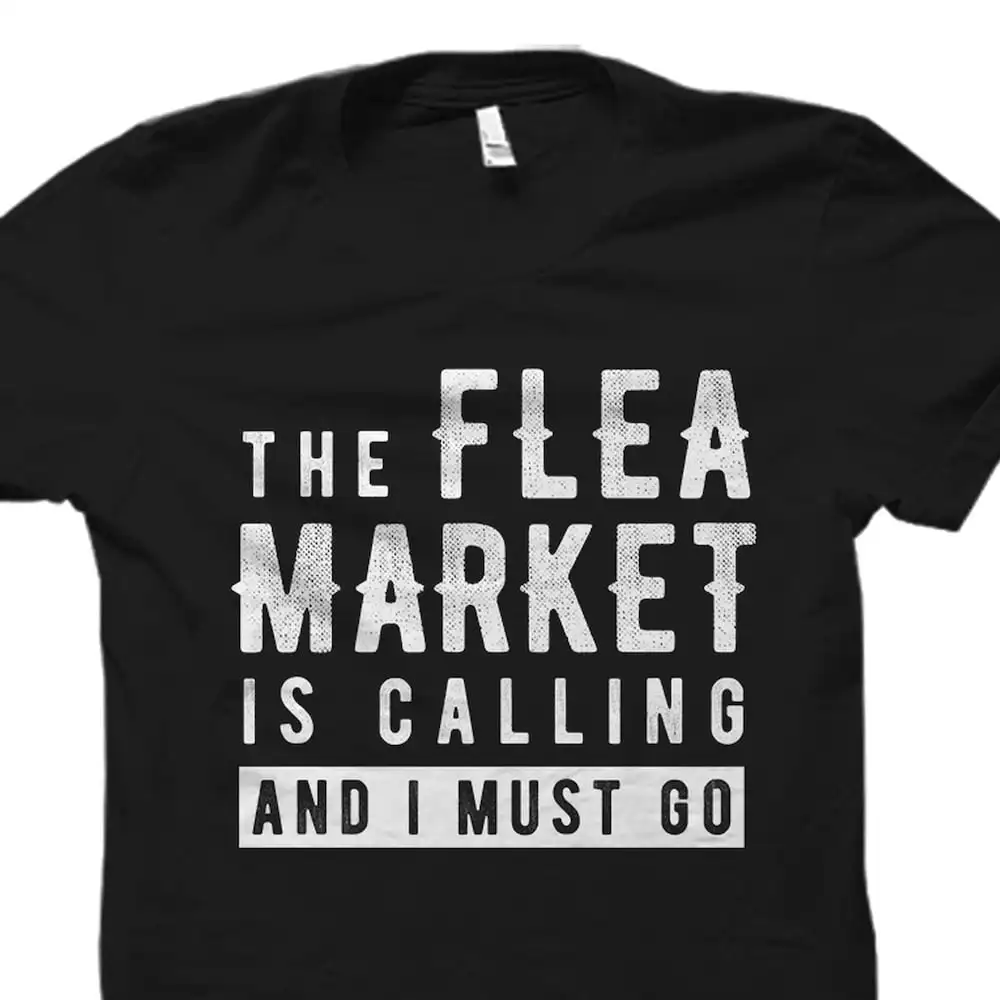 Flea Market T Shirt Marketer Marketing Junking Lover Thrifting Os2678