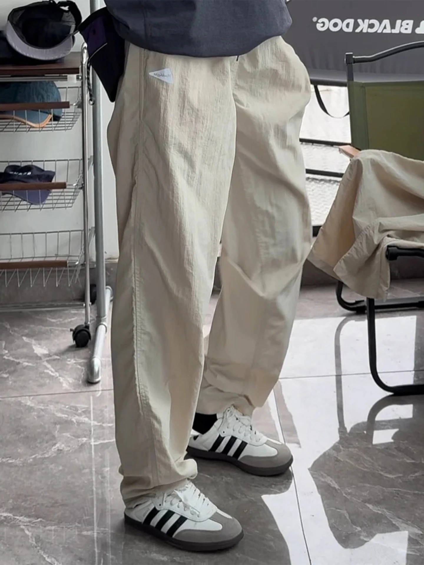 

Qui Dry Outdoor Men's Casual Pants Lightweight Spring Autumn Winter Straight Leg Fit Comfortable Soft ell Workwear