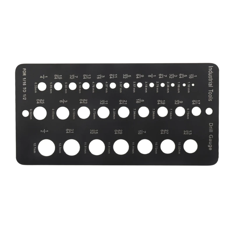 

Черные калибры, калибр для сверления, 29 размеров, индексы, диаметр болта, проволоки, подвесное отверстие, Прямая поставка