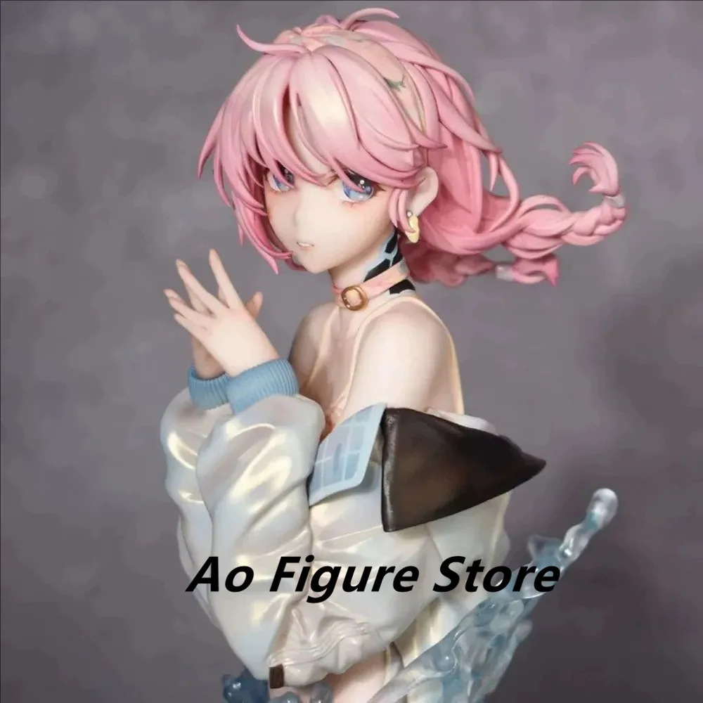 

17 см Arknights Blue Poison Bust, экшн-фигурка, игровые периферийные персонажи, сексуальная фигурка, украшения из ПВХ, настольный дисплей, подарочная игрушка