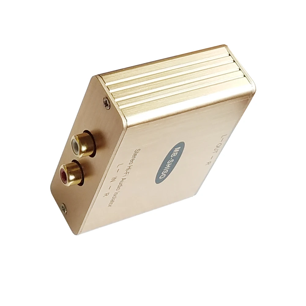 Stereo-Audio-Hum-Eliminator, Audio-Rauschunterdrückung, Anti-Hum-Sound-Rauschfilter für klaren Klang, Plug & Play