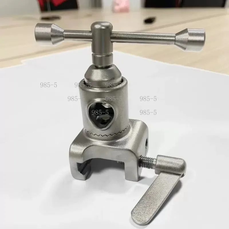 Side Rail Fixing Block and Slider Lock, Surgical Table Rail Clamp Set for Leg Holder Fittings