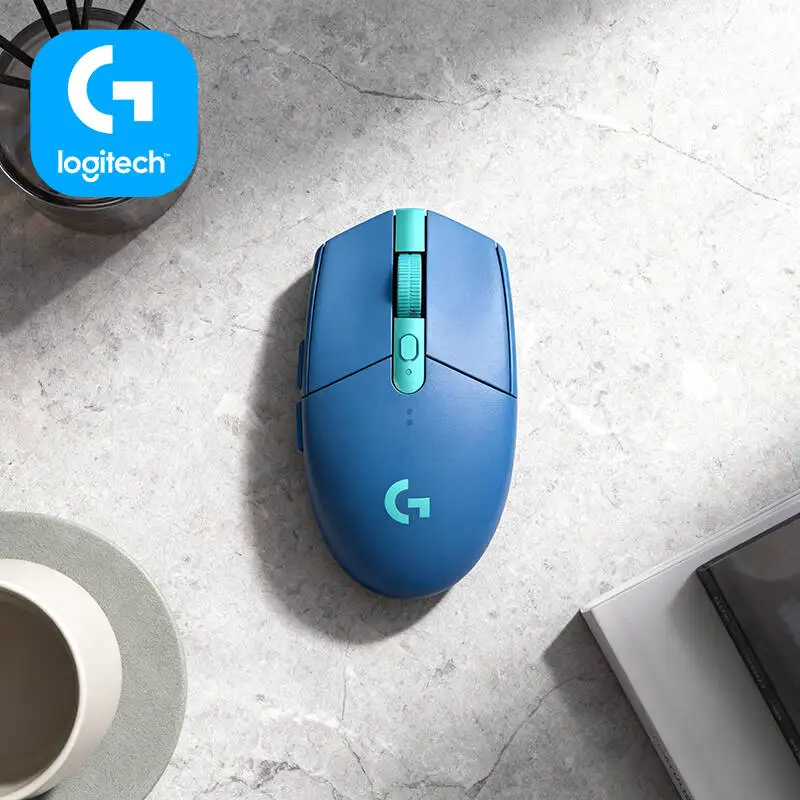 Gaming Mouse Logitech G305 Wireless, 12000 DPI HERO, 6 Custom Keys, 250hr Battery, 99g, PC Mac Gamers