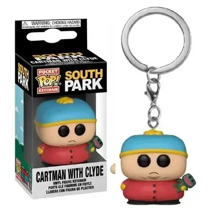 NEW Funko POP Pocket Keychain South Park Kyle Stan Zombie Kenny Cartman Movable Doll Model Toy Children's Birthday Gift - Image 6