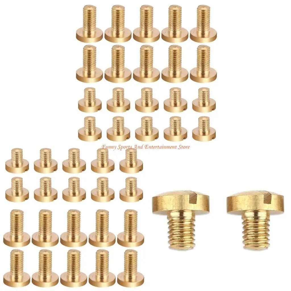 C4DE Saxophone Brass Fastener Set Professional Grade Instrument Repair Components