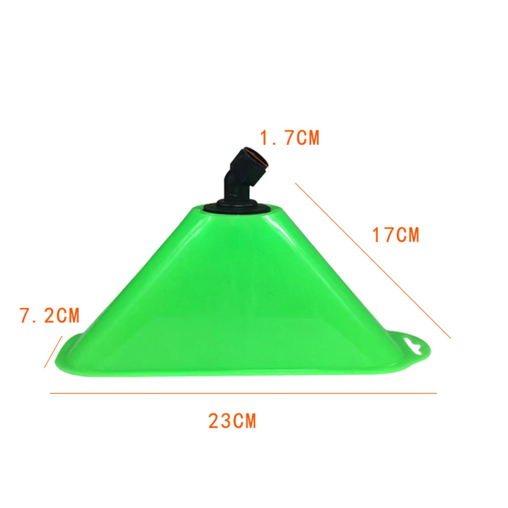 

2PCS Sprayer Windproof Cover Durable Plastic Fan-shaped Horn Shield Anti-splash Gardening Watering Sprinkler Head Accessories