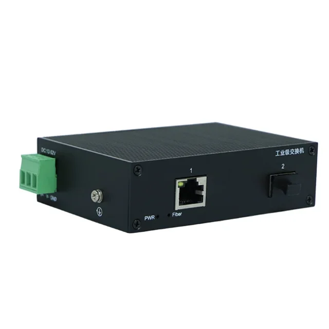 Good Thing Recommendation   Industrial Exchange Unmanageable 1 Port 10/100/1000 + 1Port Gbit  Switch  Long-distance Transmission