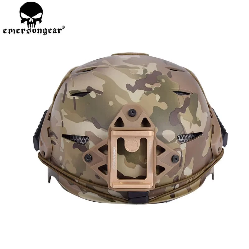 EMERSONGEAR EXF BUMP kask z okularami ochronny taktyczny cywilny Airsoft kask paintballowy Multicam EM8981