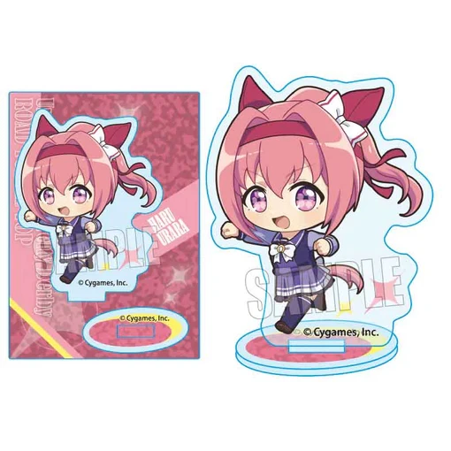 Anime Uma Musume Pretty Derby Special Week 10cm Acrylic Stand Double Sided Anime Desktop Ornament Keychain Christmas Gift
