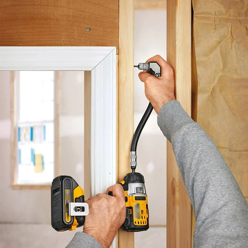 เพลาแบบยืดหยุ่น เจาะ Bit Extension Holder Link สําหรับเจาะ Hex ไขควง Soft Shafts Driver ขยาย Rod Impact Tool