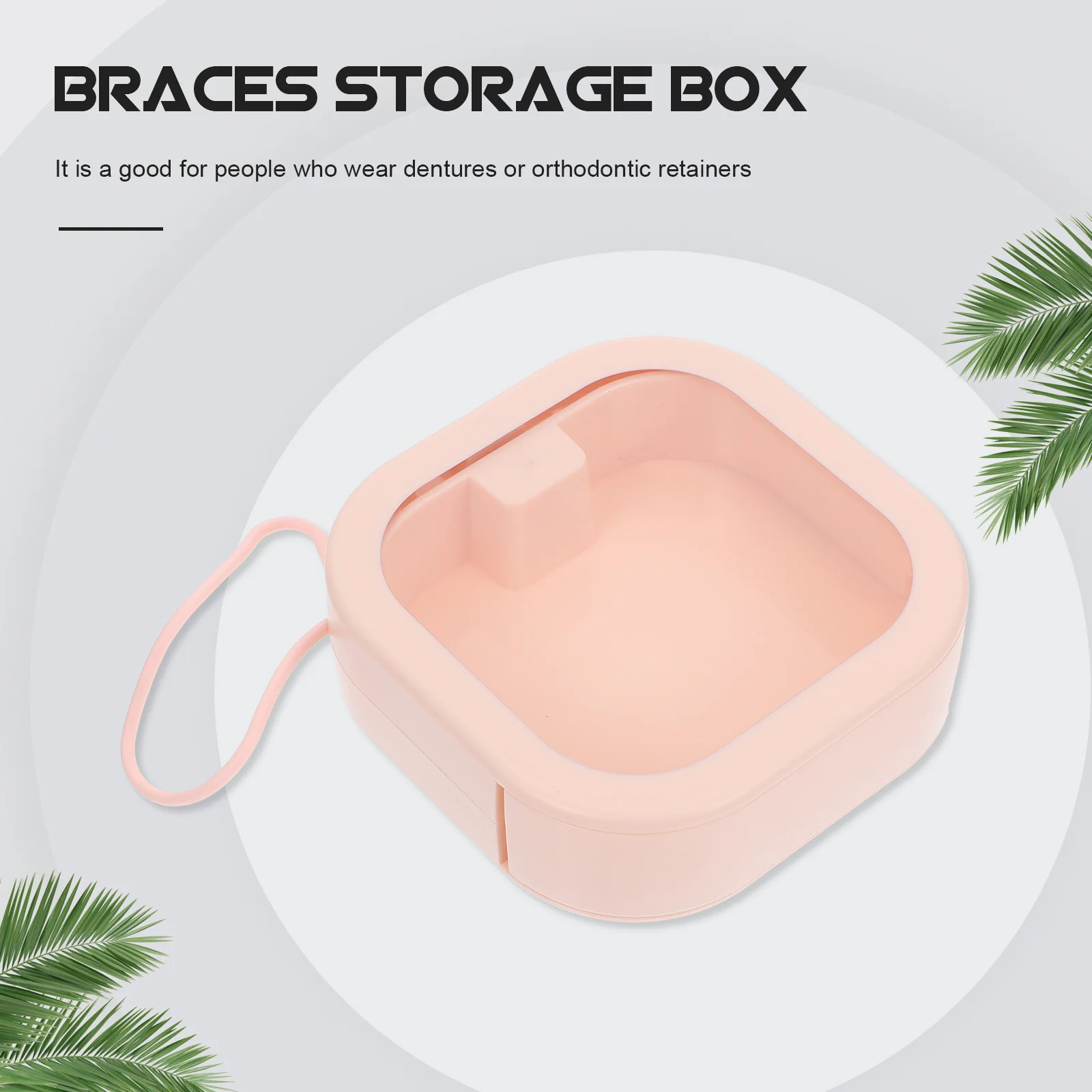

Практичный ящик для хранения брекетов, 1 шт., высококачественные фиксаторы для протезов из АБС-пластика и ТПЭ, легкий, удобный для ежедневного использования