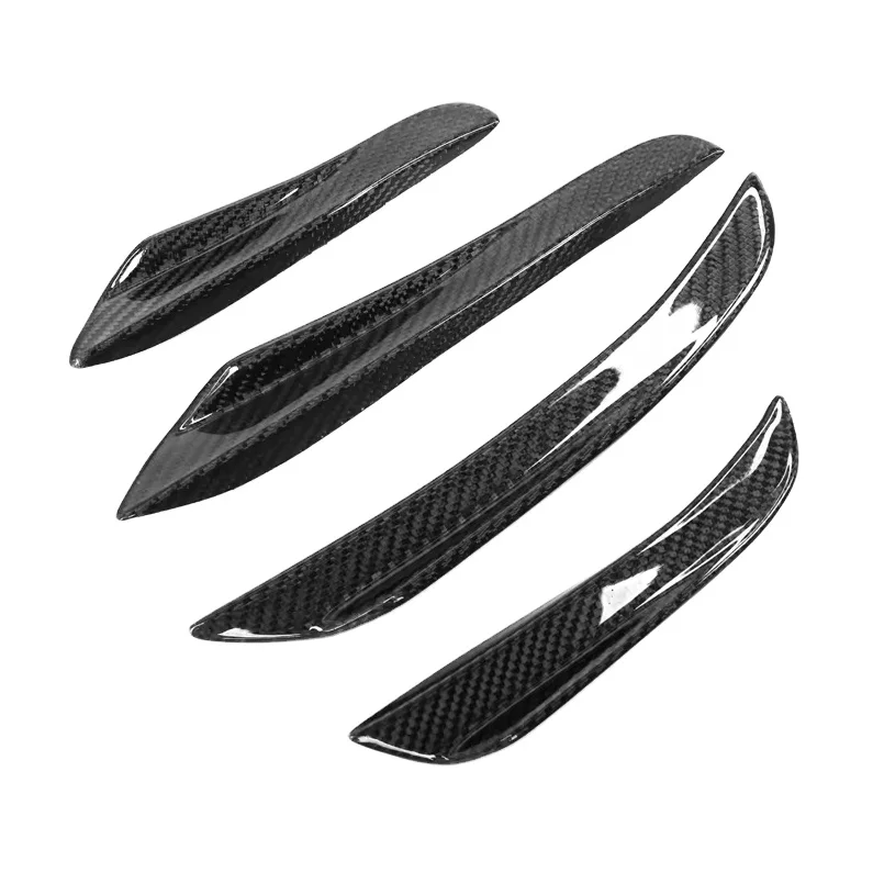 

Real Splitters for B-M-W G20 G28 TK Style 3 Series Rear Side Vents Rear Bumper Canards