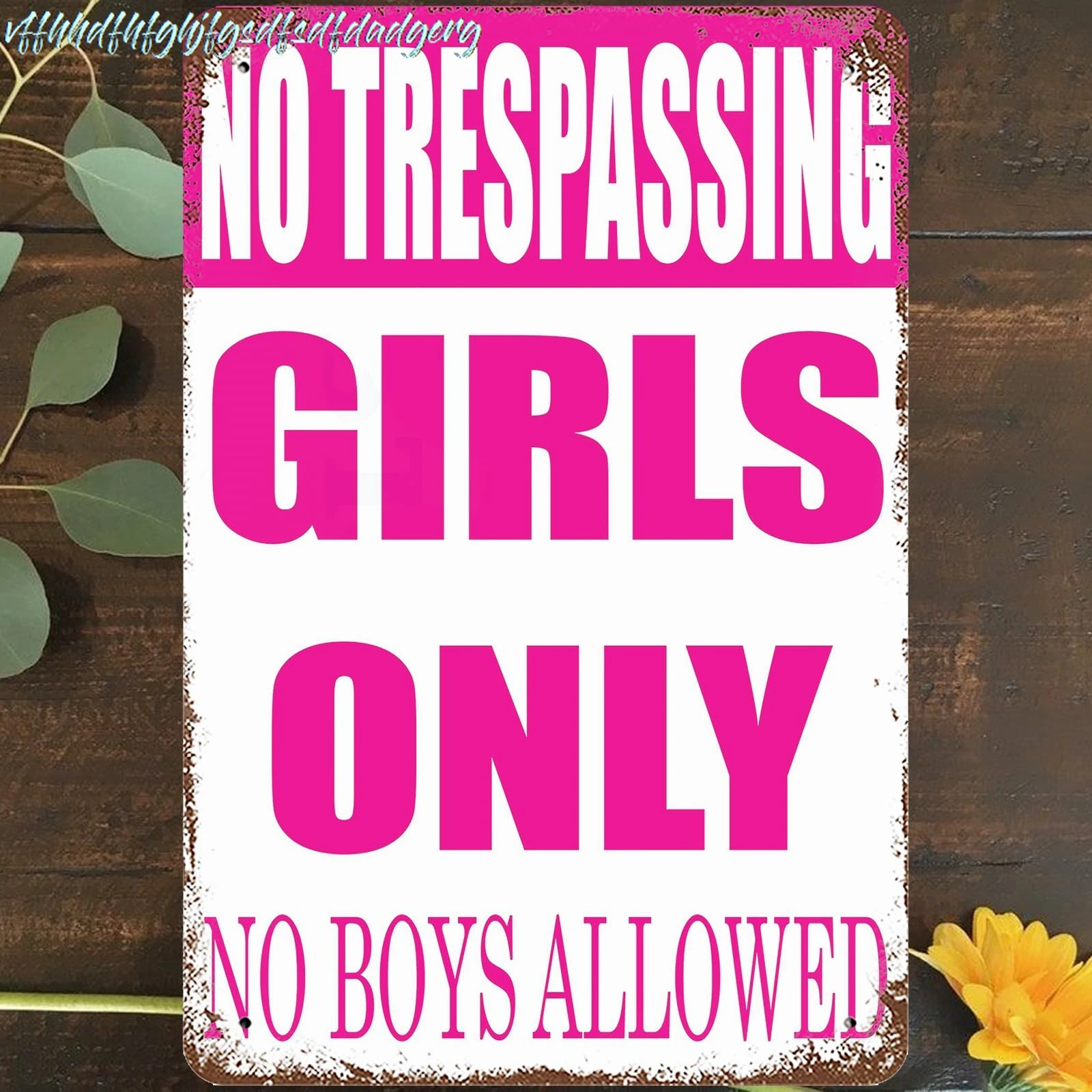 Vintage Metal Tin Sign 8