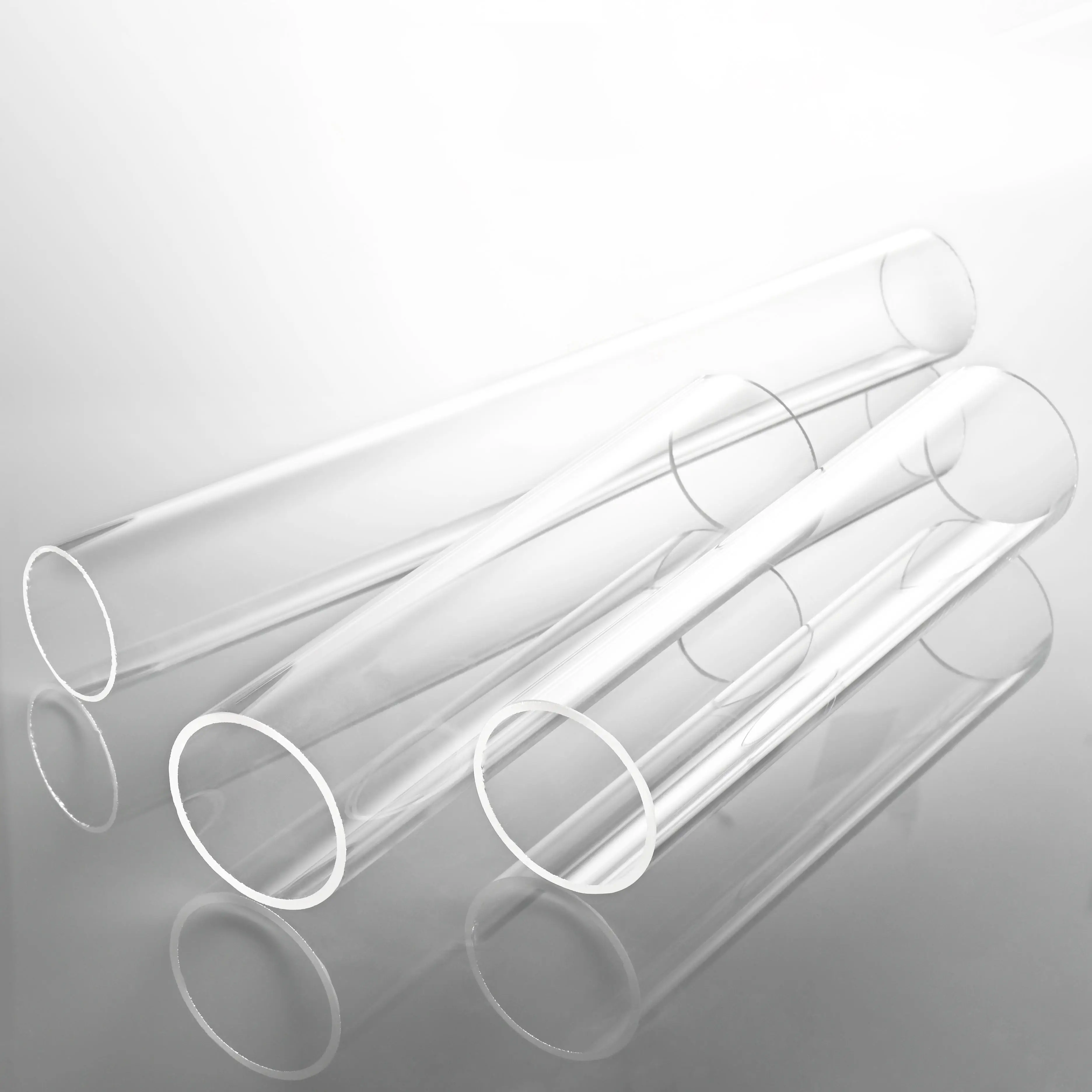 High Purity Glass Quartz Furnace Tubes For High-Temperature Laboratory Use