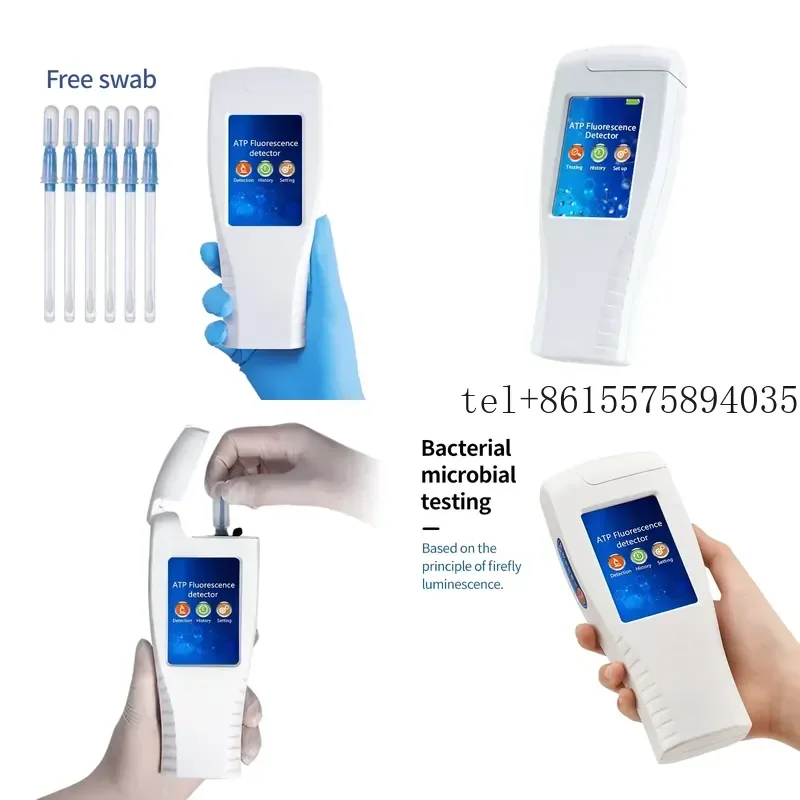 Hot Portable Electronic ATP Detector 1-Year Handheld Rapid Bacteria for Light Liquid Water Machine